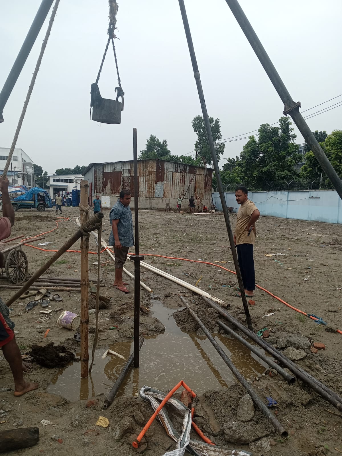 Soil Testing & Geotechnical Investigation Services (30m Depth – 10 Test Points) at EPF Carton Ltd.
