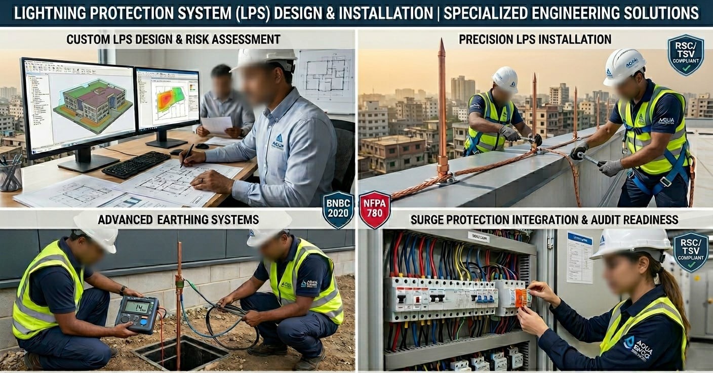 Lightning Protection System (LPS) Design and Installation